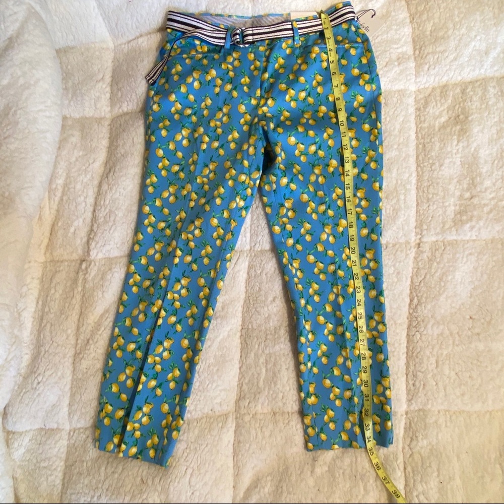 Rafaella Woman’s Capri Pants NWT low rise straight Hip Whimsical Capris